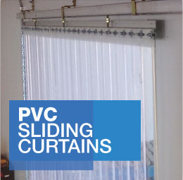 PVC sliding curtain