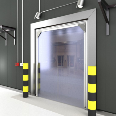 Single Panel PVC Crash Doors